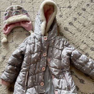 Toddler girls winter jacket